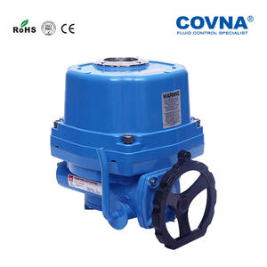 Vanne électrique à bride en acier inoxydable du fabricant, AC220V, anti-explosion, vanne d'arrêt, télécommande, cylindres de réversal - Product Image 2