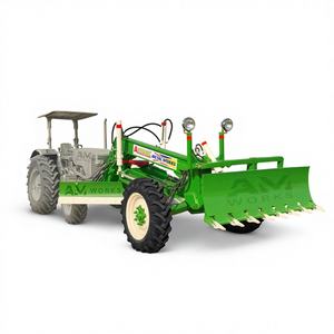 Niveleuse hydraulique Ashok Metal pour tracteurs de 55 à 90 CV, compatible avec les modèles à broches simples et doubles - Product Image 1