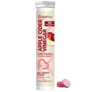 Tabletas efervescentes de vinagre de sidra de manzana con logotipo personalizado con vitamina madre <span class=keywords><strong>B6</strong></span> y B12 para perder peso, metabolismo y salud intestinal - Product Image 1