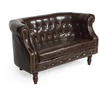Ensemble de chaises de table de café américain vintage, siège unique luxueux et léger pour bar à whisky et salle à cigares, design tigre pour restaurant