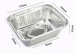 20+ Sizes Oblong <strong>Aluminum</strong> Pans Disposable Takeout <strong>Foil</strong> <strong>Food</strong> <strong>Container</strong> <strong>Aluminum</strong> <strong>Foil</strong> Lunch Box Small Size Tin <strong>Foil</strong> Tray With Lid - Product Image 4