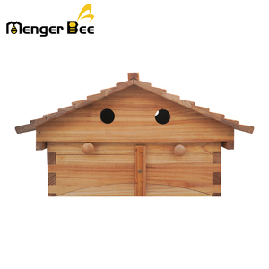 Ruche automatique MengerBee, état neuf, équipement de ruche à miel auto-fluideur, en bois de sapin enduit de cire, épaisseur 18 mm, boîte à abeilles - Product Image 2