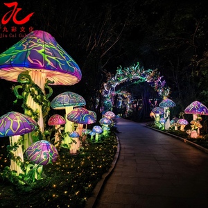 Lanterna a Tema Naturale, Scultura Luminosa Foresta Magica, Esposizione di Lanterne Personalizzate su Larga Scala per Esterni - Product Image 2
