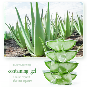 BISUTANG 500g Gel Hidratante Facial 100% Puro y <span class=keywords><strong>Natural</strong></span>, Crema Facial Calmante con <span class=keywords><strong>Aloe</strong></span> <span class=keywords><strong>Vera</strong></span>, Hidratante Solar, Libre de Crueldad Animal, <span class=keywords><strong>para</strong></span> Todo Tipo de <span class=keywords><strong>Piel</strong></span> - Product Image 4