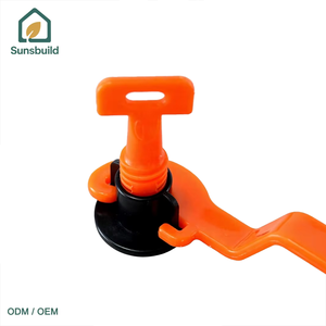 Outil de nivellement de carreaux Sunsbuild T Pin, facile à utiliser pour un alignement rapide des carreaux de céramique et de porcelaine, installation au sol et au mur - Product Image 3