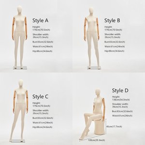 Clothing Store Display Wrap Cloth Full Body Mannequin <strong>Female</strong> Wedding Dress Shop <strong>Dummy</strong> Full Body Mannequin Male - Product Image 4