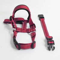 JIXIN Sicherer, verstellbarer Nylon-Hundemaulkorb mit Vibrations- und Geräuschtraining, Anti-Biss, atmungsaktiver Netz-Maulschutz für Fellpflege und Tierarztbesuche