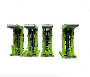 Contenedor de envío de servicio pesado Cilindro de elevación hidráulica 1,7 m Altura de elevación Patas de elevación síncronas - Product Image 1