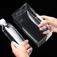 Boîte d'emballage en PP avec conception de languette personnalisée, coque de présentation en plastique semi-transparente et étanche pour l'emballage des produits