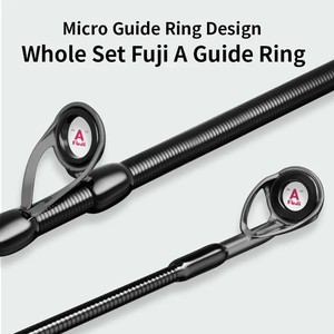 GS <span class=keywords><strong>Canne</strong></span> à pêche Fuji a Anneau de guidage Sièges de roue en fibre de carbone XF Action <span class=keywords><strong>Casting</strong></span> Rod Longueur 2.03m pour truite basse leurres Poids <span class=keywords><strong>5</strong></span>-<span class=keywords><strong>20g</strong></span> - Product Image 6