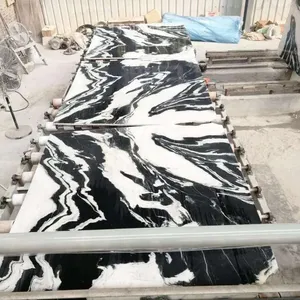 China white marble floor tile white panda marble slaps marble flooring design chips