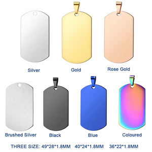 Regalo aziendale moderno in alluminio solido morbido smalto <span class=keywords><strong>nome</strong></span> personalizzato inciso al Laser stampa Cat Pet Id medagliette per cani per incisione Laser - Product Image 2