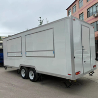 Camions de restauration mobiles 2026 entièrement équipés avec cuisines, fabriqués avec des matières premières végétales, à vendre