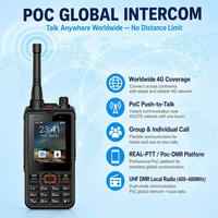 Anysecu W6 Pro 4G PoC UHF DMR Talkie-walkie Android 10 GPS Beidou 4200mAh 2+16G Double Mode Intelligent IP6 Radio Bidirectionnelle 2.4 Pouces