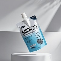 Sachet Doypack personnalisé 250ml 500ml avec bec verseur, petit sachet refermable, pochette verticale avec bouchon, emballage plastique avec bec de remplissage