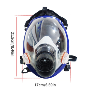 Masque à gaz intégral <span class=keywords><strong>anti</strong></span>-<span class=keywords><strong>odeur</strong></span> haute performance 2026 pour la lutte contre les incendies industriels et l'utilisation agricole de masques à gaz - Product Image 3