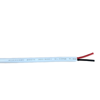 Cable de Silicona Platino de Alta Calidad 18AWG 20AWG 22AWG, 2 3 4 5 6 Núcleos, 100M de Longitud, con Revestimiento de Silicona Blanca