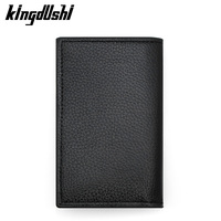 Dompet PVC Multifungsi Pria Model Eropa Amerika Terbaru, Tipis, Terbuka, Motif Huruf, Lapisan Poliester, Tanpa Merek, Tempat Uang