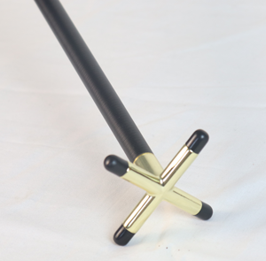 Venta al por mayor Stick Bridge Rod Plastic Rest Galvanize Extraíble Latón Slip-On Billiard Bridge Head para Pool Cue Stick - Product Image 3