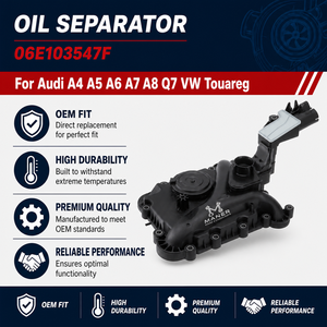 ตัวแยกน้ำมัน MANER รุ่น 06E103547F วาล์วระบายไอเหวี่ยง PCV สำหรับ Audi A4 A5 A6 A7 A8 Q7 VW Touareg อะไหล่เครื่องยนต์ - Product Image 4