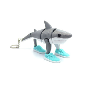 Tung Tung Tung Sahur Figure Llaveros Italian Brainrot Toys Boneco Key Ring Tralalero Tralala Juguete Keychain - Product Image 5