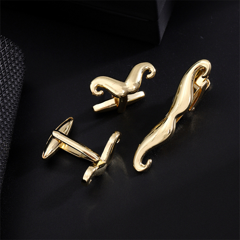 Golden beard three-piece set