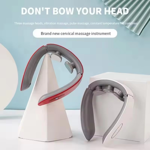 Soulagement intelligent de la douleur cervicale Massage électronique par impulsions chauffant <span class=keywords><strong>Machine</strong></span> électrique de massage du cou à impulsions de dizaines en forme de U - Product Image 6