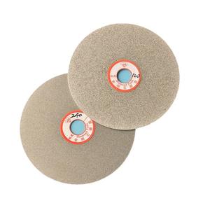 แผ่นเจียรเพชร 100 กริต แบบเรซิ่นบอนด์ สำหรับโลหะที่ไม่ใช่เหล็ก ใช้กับเครื่องเจียรแบบมุม - Product Image 1