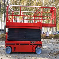 Nouvelle plateforme de travail en hauteur CE 4m 6m 8m 10m 12m 14m 16m 18m, élévateur électrique hydraulique autopropulsé
