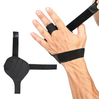 Poignées de musculation avec rembourrage SBR, protection de la paume, antidérapantes, réduction de la friction, sangles pour haltères et poids, protège-paumes