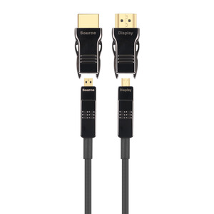 AOC ไฟเบอร์ <span class=keywords><strong>HDMI</strong></span> สนับสนุน4K 60Hz HDR, 18Gbps, YCbCr 4:4:4 8bit 3D <span class=keywords><strong>Arc</strong></span> HDCP 2.2ด้วย <span class=keywords><strong>HDMI</strong></span> A และ Micro <span class=keywords><strong>HDMI</strong></span> - Product Image 3