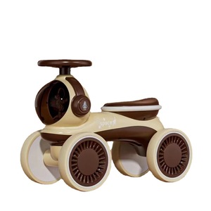 Children's Four Wheeler Balance Bike 1-3 Years Old With Lights And Music Push Operated Toddler Walker - Product Image 1