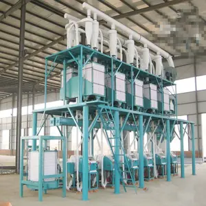 100tpd wheat 200tons flour mill complete set wheat flour milling plant highly automatic wheat mill machinery
