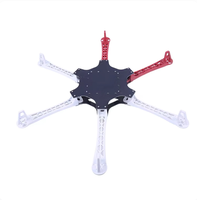 FPV F550 Hexa Frame Arm HexaCopter PCB Landing Gear Gimbal Protector Battery Plate Flamewheel HJ550 Quadcopter Unisex