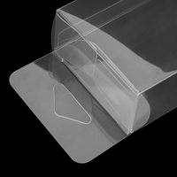 Boîtes en plastique recyclables, petites boîtes de rangement transparentes en PVC, PET, PP, boîtes cadeaux étanches avec couvercle pour bijoux, cadeaux de fête