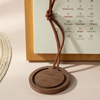 Pendentifs parfumés en bois de noyer noir, désodorisant longue durée pour voiture, feuilles de parfum à suspendre pour grille d'aération de voiture et armoire de véhicule