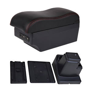 Accoudoir Vtear avec chargeur USB, boîte de rangement à double couche surélevée pour <span class=keywords><strong>Ford</strong></span> <span class=keywords><strong>Focus</strong></span> 2 - Accessoires de console centrale <span class=keywords><strong>2020</strong></span>-2009 - Product Image 1