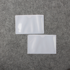 Porte-cartes en PVC transparent pour <span class=keywords><strong>passeport</strong></span> ID cartes de visite protecteur de couverture - Product Image 5