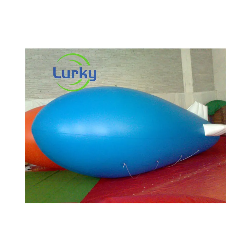 Fabriek Custom Reclame Opblaasbare Helium Blimp Luchtschip Ballon Voor Verhuur