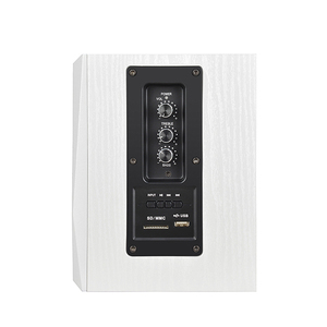 Làm Bằng Tay Hộp Gỗ Siêu Bass USB SD Mmc Thẻ Không Dây Âm Thanh Stereo Hi-fi Màu Xanh Răng Hifi Hoạt Động Kệ Sách Powered Loa - Product Image 4