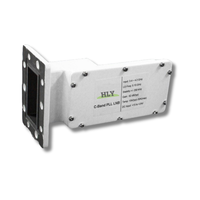 LNB numérique bande C 3,7-4,2 GHz HD à faible bruit avec filtre 5G pour récepteur TV satellite avec Norsat Aluminium Simple