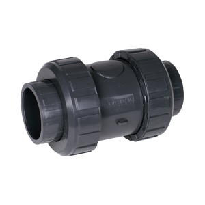 Vanne de retenue verticale à levage vertical en UPVC, filetage femelle BSPP, 1/2 pouce, 200 WOG, COVNA DN15 - Product Image 1