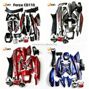 WANOU <span class=keywords><strong>Forza</strong></span> CD110 Juego de Piezas de Carrocería de Plástico ABS Personalizadas, Kit de Carenado para Motocicleta - Product Image 2