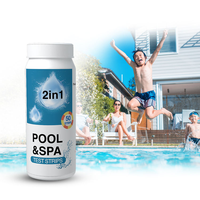Bandelettes de test d'eau 2-en-1 pour piscine et spa, accessoires de test d'eau pour pH et chlore libre, pour piscine, spa, baignoire à glace et bain froid