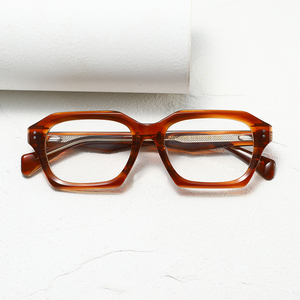 Rectangle Full Rim <b>Eyeglasses</b> Solid Color Anti Uv Unisex Adults Vision Correction <b>Frames</b> Daily Wear JMM105RX - Product Image 1