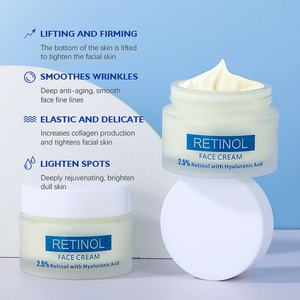 Crema Facial de Retinol Orgánica de 50g al por Mayor para el Cuidado de la Piel, Antienvejecimiento, Suaviza las Líneas Finas - Product Image 4