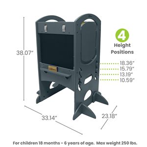 <span class=keywords><strong>Chaise</strong></span> <span class=keywords><strong>en</strong></span> <span class=keywords><strong>bois</strong></span> <span class=keywords><strong>pour</strong></span> tout-petits Little Partners, <span class=keywords><strong>chaise</strong></span> d'activités réglable <span class=keywords><strong>en</strong></span> hauteur <span class=keywords><strong>pour</strong></span> enfants - Product Image 4