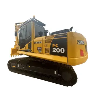 Popüler ekskavatör Komatsu PC200 yer-hareketli makine japonya'da yapılan Komatsu PC200 düşük çalışma saatleri satışa