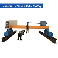 Machine de découpe plasma/flamme CNC à portique U-PC2500L/3000L/3500L avec tête de torche à oxygène pour tôle métallique