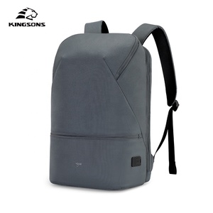 Kingsons Ba Lô Đi Học Đựng Máy Tính Xách Tay Du Lịch Túi Đựng Máy Tính Xách Tay Nữ Chống Nước Có Cổng Sạc <span class=keywords><strong>USB</strong></span> Ba Lô Học Sinh Tùy Chỉnh 15.6 Inch - Product Image 1